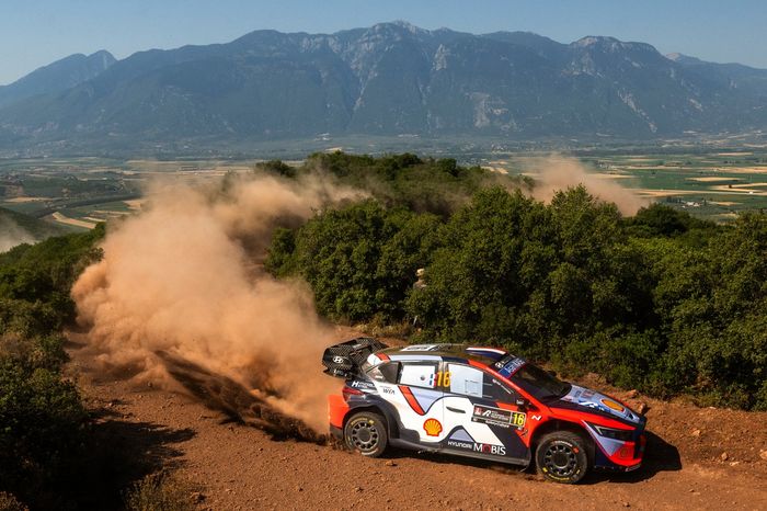 Adrien Fourmaux, Alexandre Coria, Hyundai World Rally Team Hyundai i20 N Rally1
