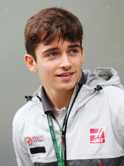 Charles Leclerc, pilote d'essais Haas F1 Team