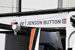 Garaje de Jenson Button, McLaren