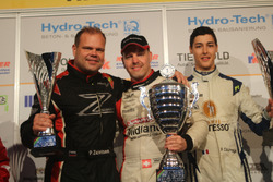 Patrik Zajelsnik, Marcel Steiner, Pierre Courroye, podium