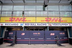 Red Bull Racing garage