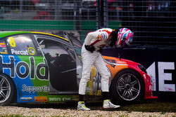 Nick Percat, Brad Jones Racing Holden after his crash