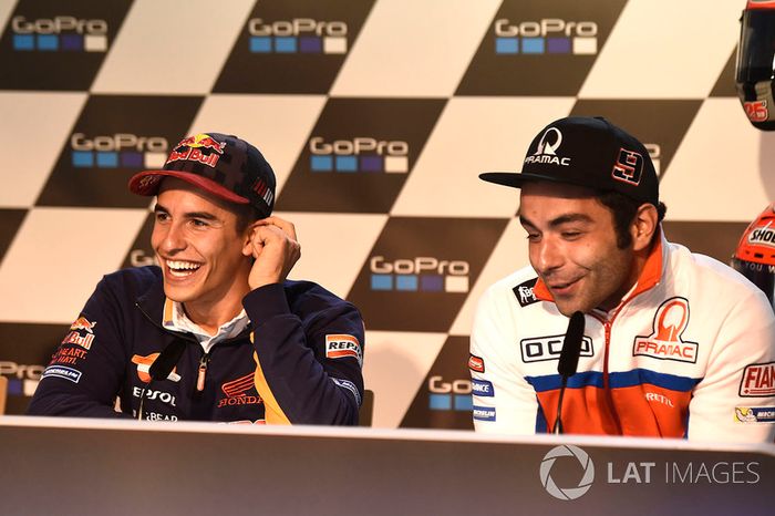 Marc Márquez, Repsol Honda Team, Danilo Petrucci, Pramac Racing