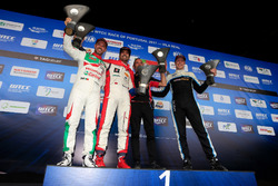 Podium: 1. Mehdi Bennani, Sébastien Loeb Racing, Citroën C-Elysée WTCC; 2. second place Tiago Montei