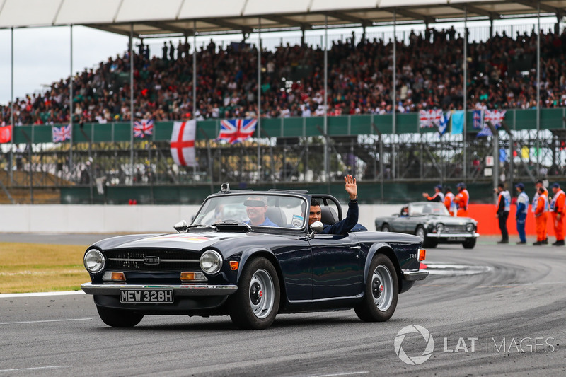 Pascal Wehrlein, Sauber on the drivers parade