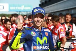 Third place Valentino Rossi, Yamaha Factory Racing