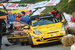 Denis Wolf,  Renault Clio RS III, Racing Team Zäziwil, Unfall