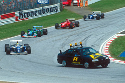 Ayrton Senna, Williams FW16 achter de Safety Car