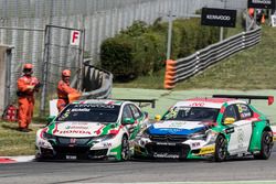 Norbert Michelisz, Honda Racing Team JAS, Honda Civic WTCC, Mehdi Bennani, Sébastien Loeb Racing, Ci