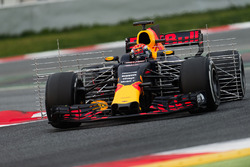 Max Verstappen, Red Bull Racing RB13 avec des capteurs