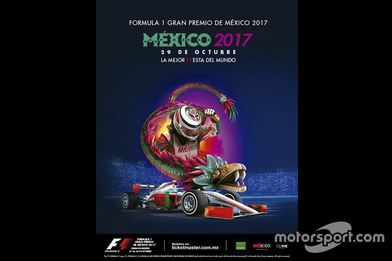 Poster del GP de México 2017