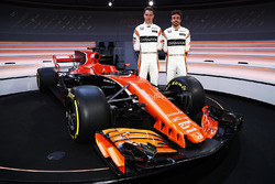 Fernando Alonso, McLaren, and Stoffel Vandoorne, McLaren