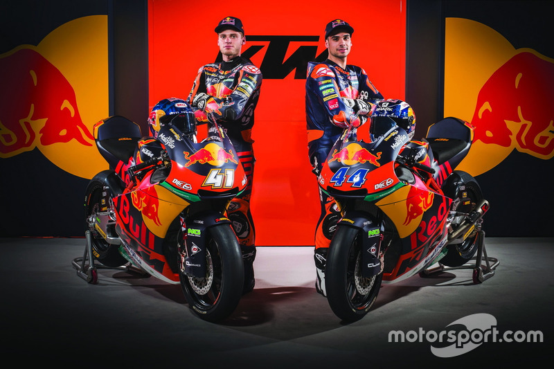Brad Binder, Red Bull KTM Ajo; Miguel Oliveira, Red Bull KTM Ajo
