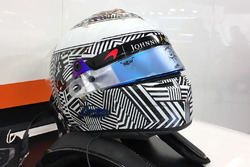 Helmet of Fernando Alonso, McLaren