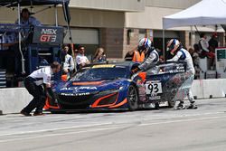 #93 RealTime Racing Acura NSX GT3: Peter Kox, Mark Wilkins