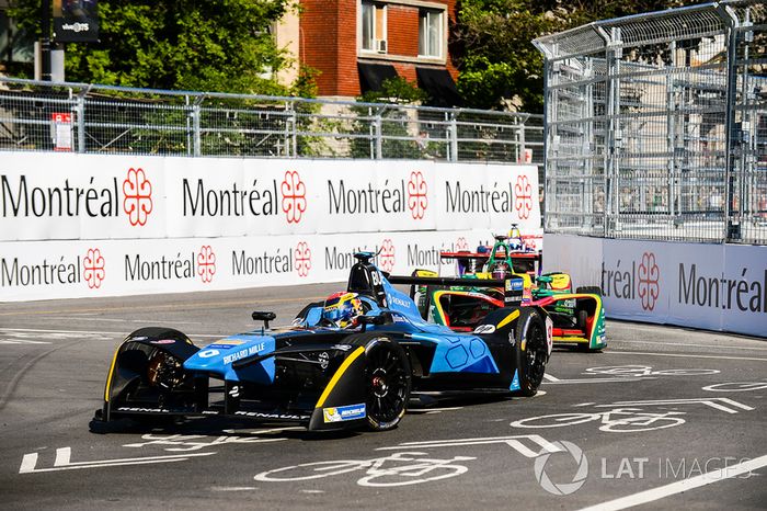 Sébastien Buemi, Renault e.Dams, y Daniel Abt, ABT Schaeffler Audi Sport