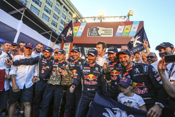 Stéphane Peterhansel, Jean-Paul Cottret, Sébastien Loeb, Daniel Elena, Cyril Despres, David Castera, Bruno Famin, Peugeot Sport