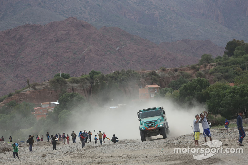 #500 Team De Rooy, IVECO: Gerard De Rooy, Moi Torrallardona, Darek Rodewald