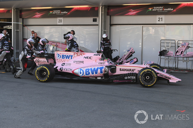 Giro 20 - Sergio Perez, Sahara Force India VJM10