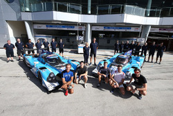 #25 Algarve Pro Racing Ligier JSP2 Nissan: Andrea Roda, Aidan Read, Andrea Pizzitola, #24 Algarve Pro Racing Ligier JSP2 Judd: Michael Munemann, Tacksung Kim, Mark Patterson