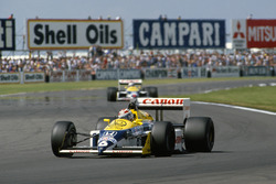 Nelson Piquet, Williams FW11B, voor Nigel Mansell, Williams FW11B