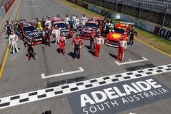 Supercars drivers group photo