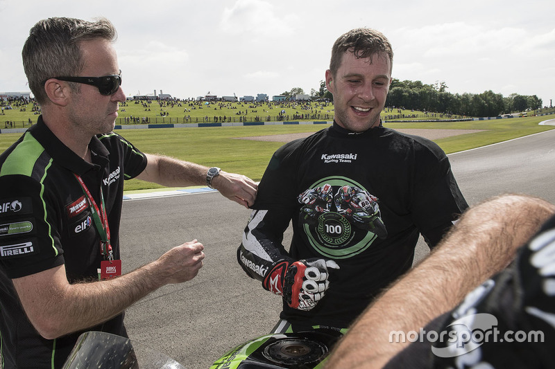 Jonathan Rea, Kawasaki Racing, ganador Donington Park, 2017
