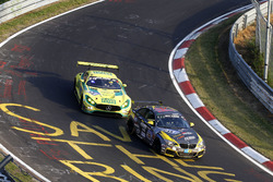 #249 FK Performance Motorsport, BMW 235i Racing, Yannick Mettler, Patrick Hinte, Thorsten Wolter, Michael Schrey and #48 Mann-Filter Team HTP Motorsport, Mercedes-AMG GT3: Kenneth Heyer, Bernd Schneider, Indy Dontje, Patrick Assenheimer