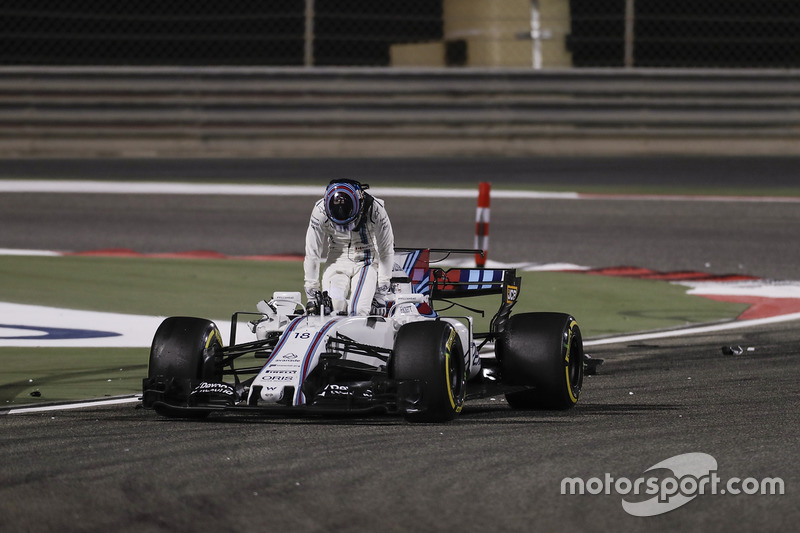 Lance Stroll, Williams FW40 (5 abandonos)