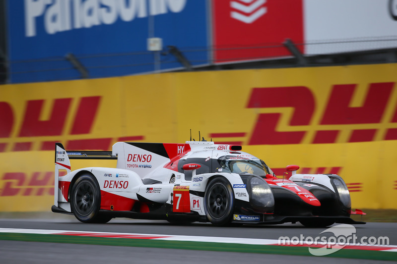 #7 Toyota Gazoo Racing Toyota TS050-Hybrid: Mike Conway, Kamui Kobayashi, Jose Maria Lopez