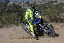#77 Sherco TVS Rally Factory: Aravind KP