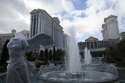 Fountains in front of Caesars Palace