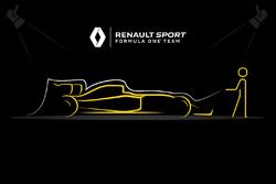 Renault F1 Team teaser del lancio della vettura 2017