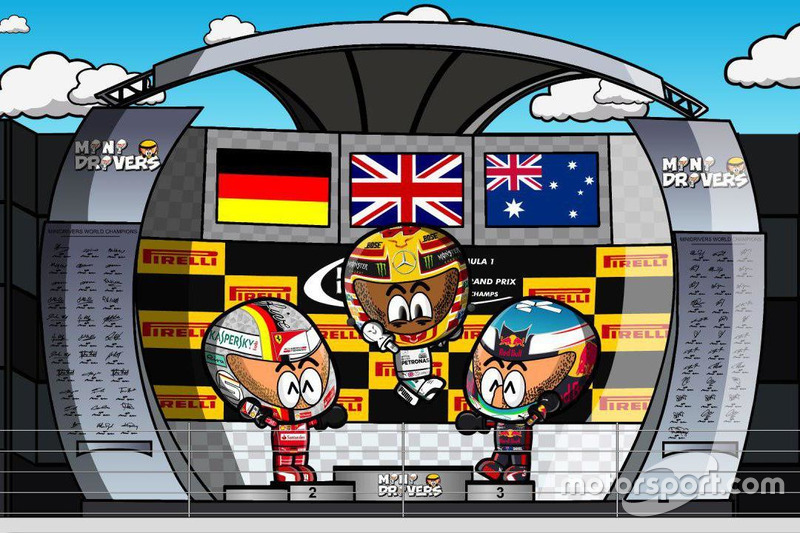 El GP de Bélgica 2017 de F1 según Los MiniDrivers