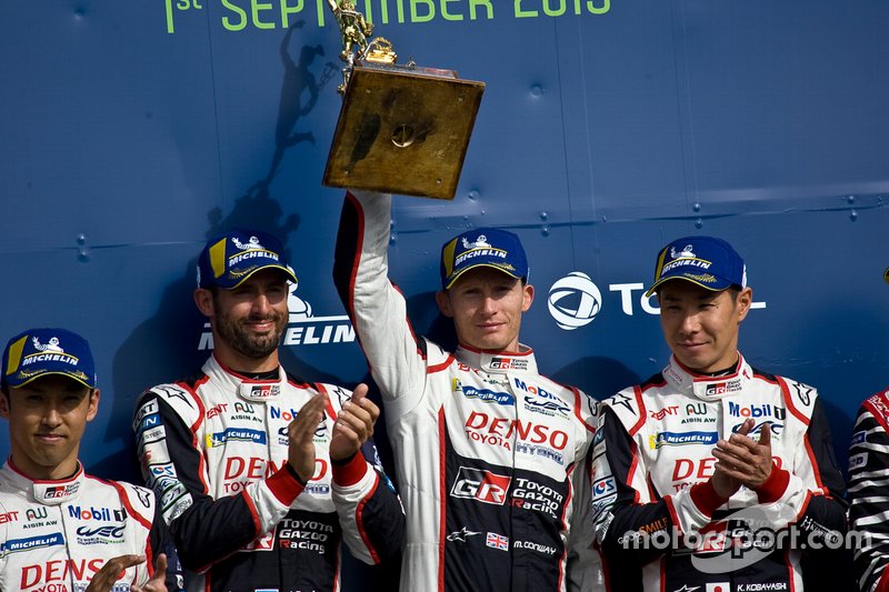 #7 TOYOTA GAZOO RACING Toyota TS050 - Hybrid: Mike Conway, Kamui Kobayashi, Jose Maria Lopez