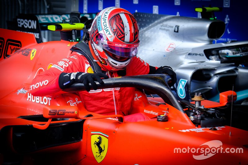 Race winner Charles Leclerc, Ferrari