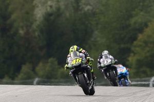 Valentino Rossi, Yamaha Factory Racing, Maverick Vinales, Yamaha Factory Racing, Alex Rins, Team Suzuki MotoGP