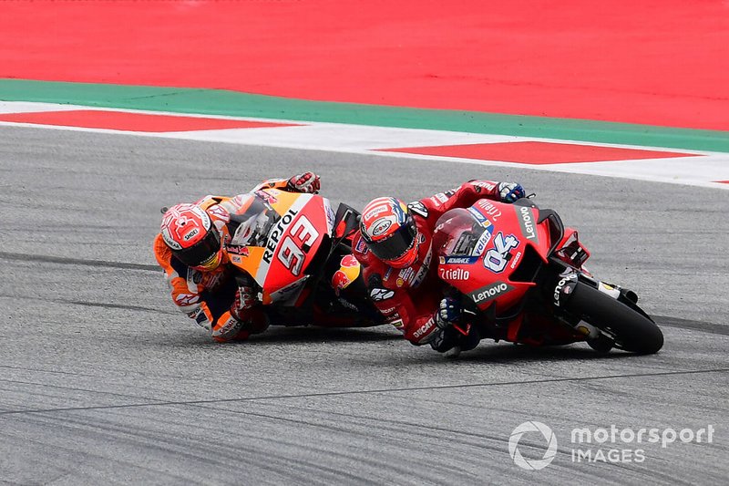 Andrea Dovizioso, Ducati Team, Marc Márquez, Repsol Honda Team