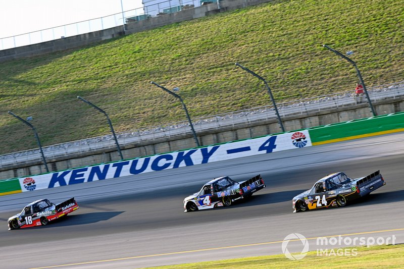 Harrison Burton, Kyle Busch Motorsports, <b>Toyota</b> Tundra Safelite ...