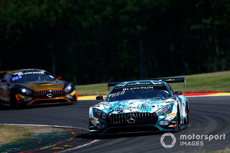 #6 BLACK FALCON Mercedes-AMG GT3: Abdulaziz Al Faisal, Hubert Haupt, Patrick Assenheimer, Gabriele Piana
