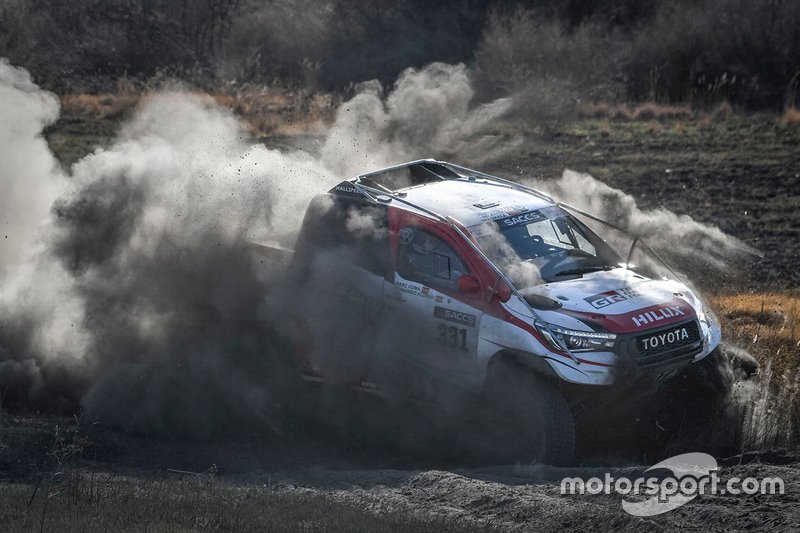 331# Toyota Gazoo Racing Toyota Hilux: Fernando Alonso, Marc Coma
