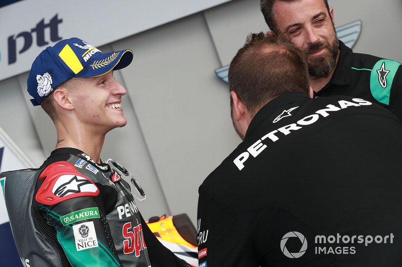 Il poleman Fabio Quartararo, Petronas Yamaha SRT