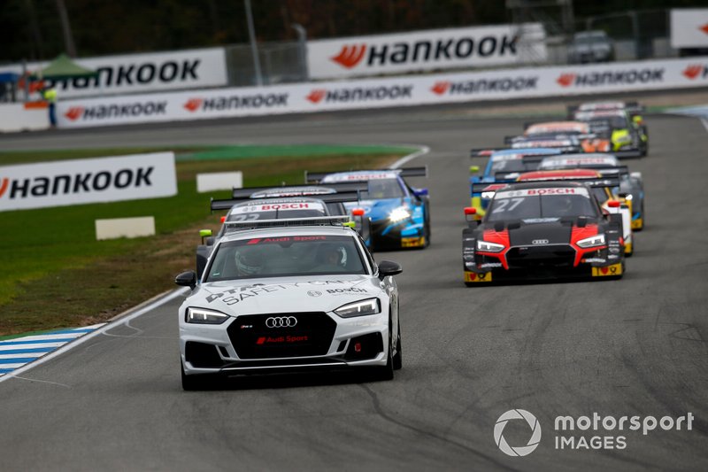 Prova di ripartenza con la Safety car