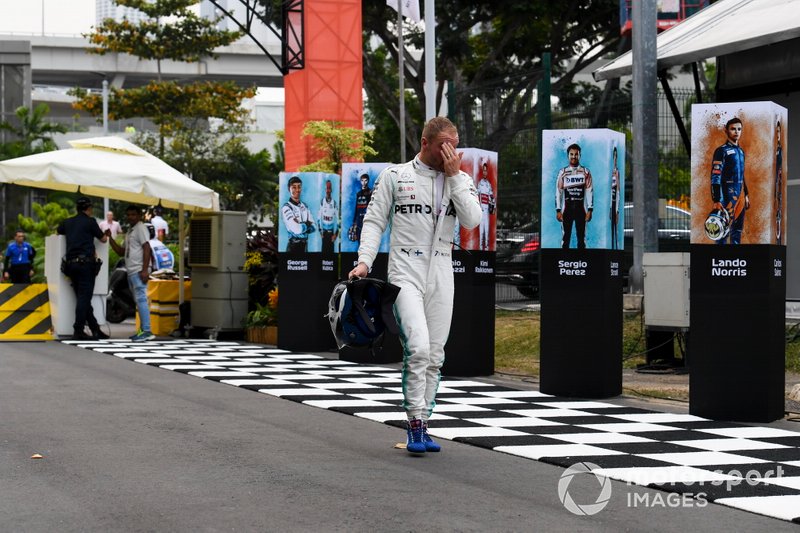 Valtteri Bottas, Mercedes AMG F1 tras su accidente