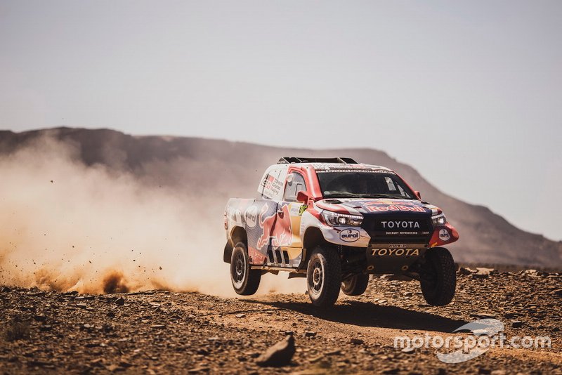 #307 Toyota Gazoo Racing Toyota Hilux: Giniel de Villiers, Alex Haro