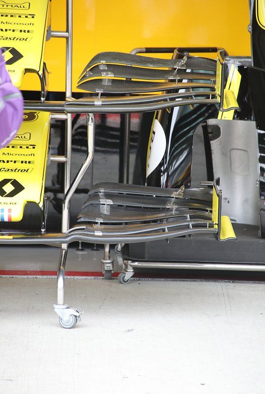 Alerón delantero del Renault F1 Team R.S.19