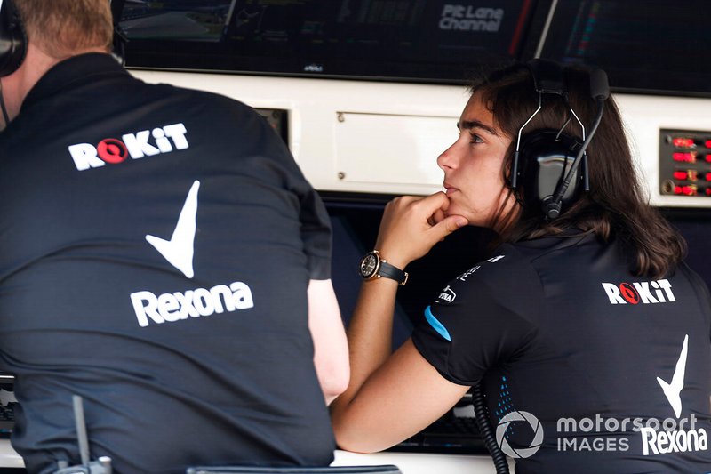 Jamie Chadwick, pilota di sviluppo Williams
