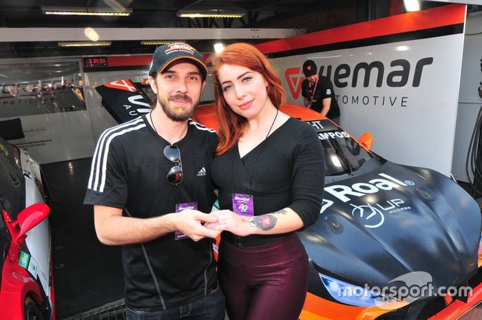 Filipe Saldanha e Júlia Bettanin