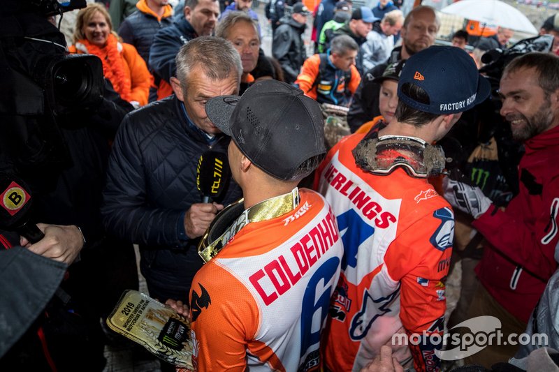 Jeffrey Herlings e Glenn Coldenhoff, TeamNL
