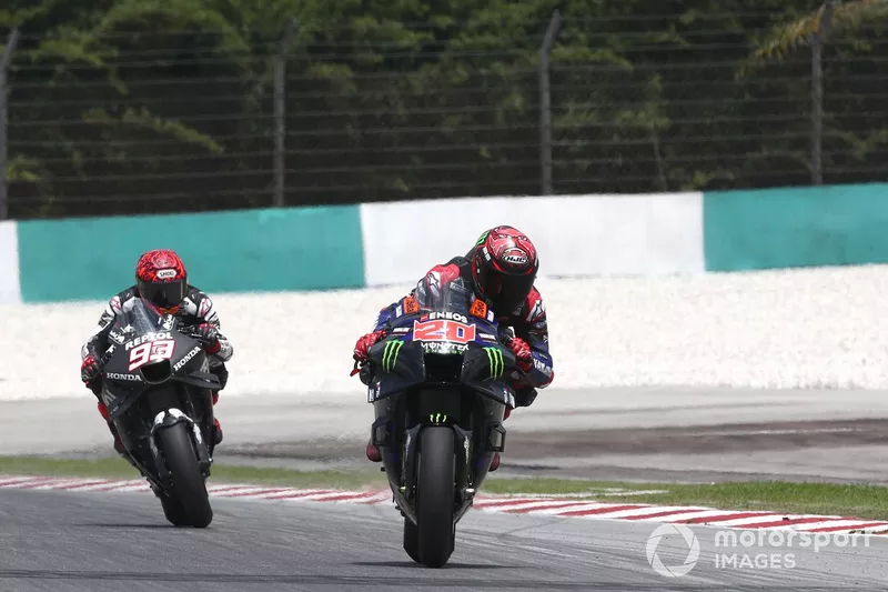 Fabio Quartararo, Yamaha Factory Racing Marc Marquez, Repsol Honda Team